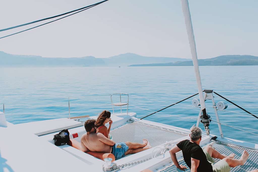 Catamaran Caldera Cruise